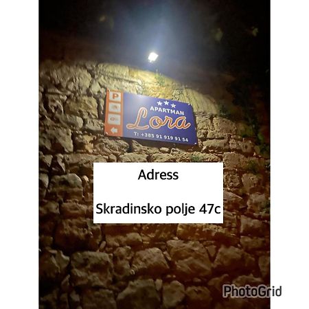 Appartement Lora à Skradin Extérieur photo